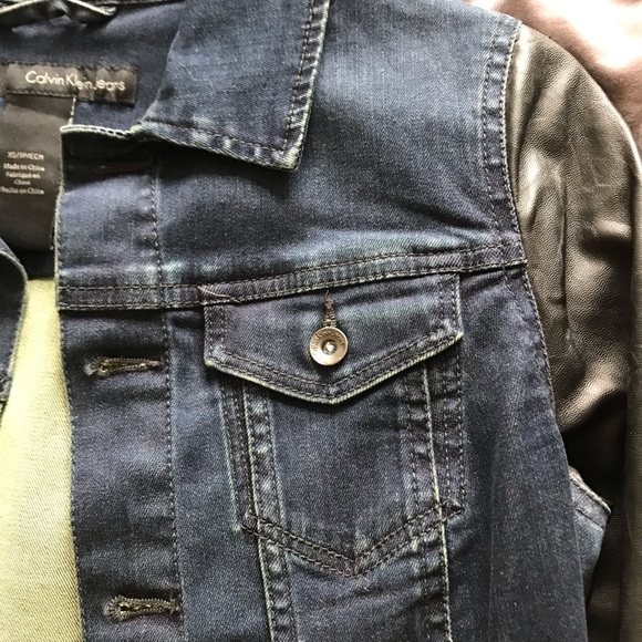 Calvin Klein Jean Jacket - Picture 2 of 3